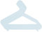 Bieco Kleiderbügel Kinder 8 St. Eisblau | Länge ca. 30 cm | Baby Kleiderbügel | Kunststoff Kleiderbügel Kinder Baby | Baby Organiser Für Kleiderschrank | Kleiderbügel Baby | Baby Clothes Hangers