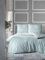 ZIRVEHOME Bettwäsche Set 135x200cm zweiteilig Bettbezug Hellgrün Baumwolle, Alone V2