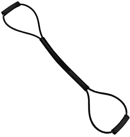 Elastic Resistance Bands Pull Rope Agility Training for Shadow Boxing Punching Arm, Black 35LB