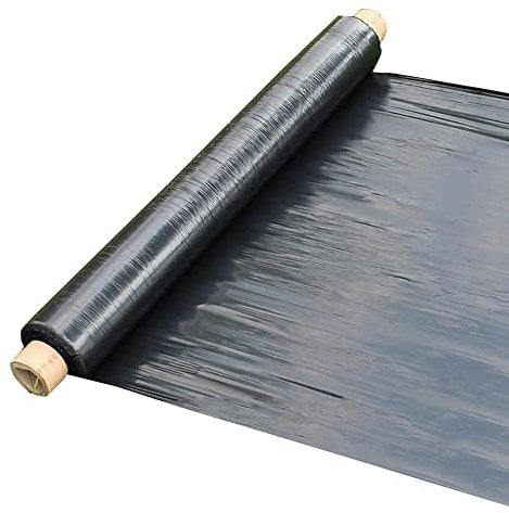 Mo Landwirtschaftliche Mulchfolie Aus Polyethylen, 2,5 / 5,5 Kg 1S Unkrautvernichtung, Schwarze Mulchfolie, Verdickung, Anti-Aging, Langlebig, Zugfest, Feuchtigkeitsspendend, Landwirtschaftliche Pflan