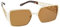 Aigner Damen Sonnenbrille mit UV-400 Schutz 57-17-145-35100, Farbe:Farbe 2
