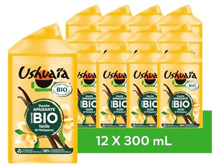 [LOT DE 12] Gel Douche certifiée Bio Vanille Ushuaia 300ml