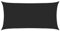 vidaXL Sonnensegel Sonnenschutz Windschutz Sonnendach UV Schutz Sonnenschutzsegel Schattenspender Garten Terrasse Balkon 160g/m² Schwarz 2,5x5m HDPE