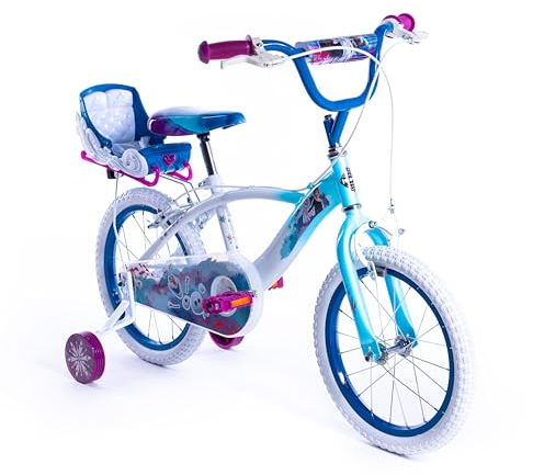 Huffy Babys (Mädchen) Disney Die Eiskönigin Frozen Kinderfahrrad, Hellblau, Klein