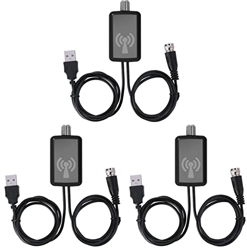 reamhome 3X HDTV Aerial Amplifier Signal Booster TV HDTV Antenna with USB Power Supply Kits