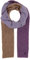 FRAAS Schal für Damen und Herren - 40 x 180 cm - gestreifter Strickschal - Strick-Stola warm und weich - für die kalte Jahreszeit - Sustainability Edition Berry