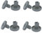 Kochenty Lot de 8 roulettes pour panier de lave-vaisselle Favorit Privileg