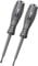 2-in-1 High Torque Strong Magnetic Screwdriver Electricity Detector, Comfortable Anti-Slip Grip with Light Display (Monosyllabic+Crosshead)