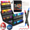 Gelanty Acrylic Paint Pens - 120 Colours Dual Tip Acrylic Paint Markers for Rock Painting, Wood, Glass, Canvas, Ceramic, DIY Crafts, Water Based Paint Pens