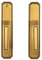 Fafeicy Door Handle Lever, Bedroom Door Handle Lever, Pure Copper Core,Classic Bronze for Split Design, Hardwarehandle