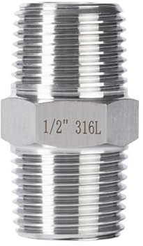 Raccordi for tubi in acciaio inossidabile 304 316, raccordo maschio, filettatura NPT BSPT 1/81/43/81/2 3/412 6000 psi(BSPT3I4 - BSPT1I2)