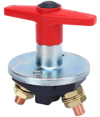 Fabater Batterie-Trennschalter-Set, Stromsparend, 12 V–60 V, 300 A, M10-Bolzen-Isolator für LKW