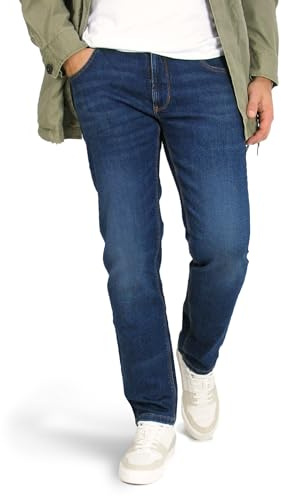 PIONEER AUTHENTIC JEANS Herren Jeans Rando | Regular Fit | Stretch Denim P0 16801.6340-6845 | Navy Blue Authentic Used