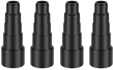 4 Pezzi Adattatore Aspirapolvere, Adattatore Tubo Aspirapolvere, Riduttore Tubo, Raccordo Aspirapolvere, Adattatore Aspirazione Polvere - 5 Livelli 22-50 mm Tagliabile per Utensili Elettrici