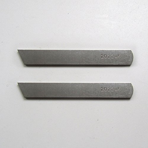 ckpsms KUNPENG - Couteau inférieur pour Machines de surjeteuses industrielles Pegasus E-Series # 202295 (2 pièce)
