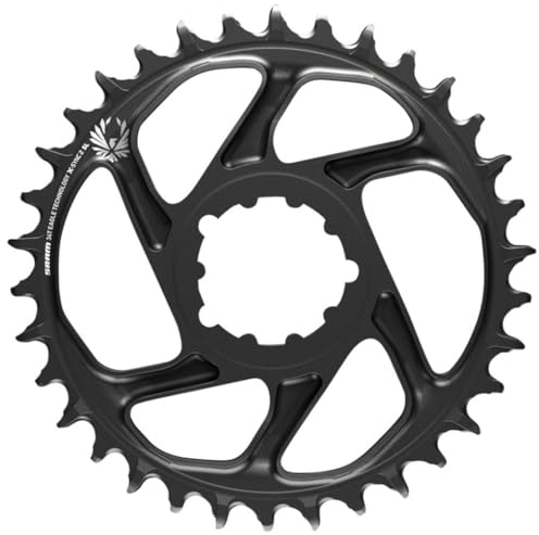 Sram Unisex – Erwachsene X-Sync2 Sl Eagle Kettenblatt, schwarz, 34t