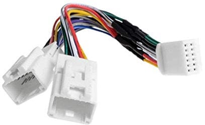 SGerste Plug and Play Auto Car Y Stereo Audio Cable MP3 SD USB CD AUX Module 6+6 Pin For Toyota Lexus Radio Panel