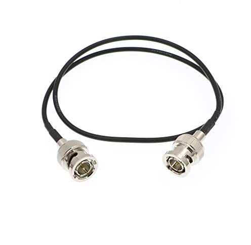 Alvin's Cables Blackmagic RG179 coassiale BNC maschio a maschio cavo HD SDI perBMCC Video Camera flessibile 50CM
