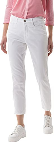 BRAX Damen Style Mary Ultralight Denim Slim Jeans, Weiß, 38W / 34L EU