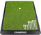 CHAMPKEY Premium Synthetic Turf Golf Hitting Mat | Heavy Duty Rubber Base Golf Practice Mat | Come with 1 Rubber Tee and 9 Plastic Tees