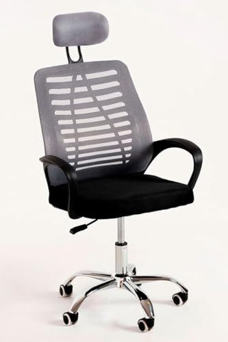 Regalos Miguel - Silla de EscritorioGris Kontor - Máxima Ergonomía - Ideal para Escritorio y Gaming