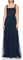 Maya Deluxe Women's Damen Maxikleid mit Breiten Trägern, Ärmellos, Quadratischer Ausschnitt, Verziert für Hochzeit, Gast, Abschlussball Bridesmaid Dress, Navy, 48
