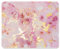 ITNRSIIET Tapis de Souris Gaming Tapis Souris avec Bord Cousu et Base en Caoutchouc Antidérapante, Surface Spéciale Texturée Résistant à Usure, 260 x 210mm Epaisseur 3mm,Abstrait Or Rose