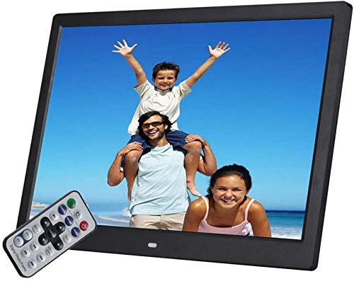 Digital Photo Frame, 17-Inch 1920 * 1080 High Resolution With Hdmi, Usb,Sd/Sdhc/Mmc-Card Slot, Mp3 / Mp4 Player Machine Electronic Picture Frame,Black (Black)