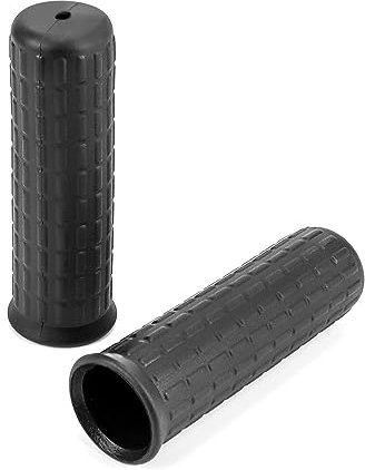 QWORK® 2 STK Schubkarrengriffe | rutschfest | Innendurchmesser 32mm | Länge 12cm
