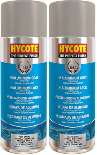 Hycote Aluminium Coat 400ml (Pack of 2)