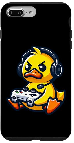 Lustige Ente Gamer Quack Videospiele Jungen Mädchen Kinder Hülle für iPhone 7 Plus/8 Plus