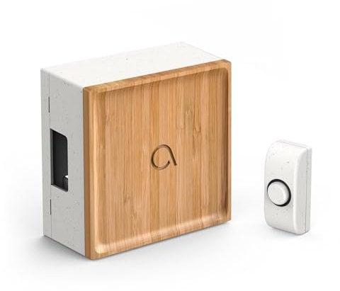 Carillon Filaire Avidsen Bamboo Permet de remplacer Votre Ancienne Sonnette en réutilisant Les Fils electriques Deja présents