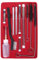 LEONTOOL 23-Piece Spray Gun Cleaning Kit, Paint Gun Cleaning Kit with Wire Nylon Detail Brush, Multi-Purpose Spray Gun Cleaning Brush Maintenance Set, Storage Case Included