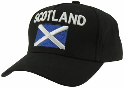 Royal Stallion Scotland Snapback Baseball Cap, Schwarz , One size