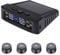 Avutrel Tyre Pressure Monitoring System TPMS Solar Wireless USB Charging Tyre Pressure Monitor, Digital Display with 4 External Sensors 4 Alarm Modes, Real Time Pressure Display for Cars, SUVS