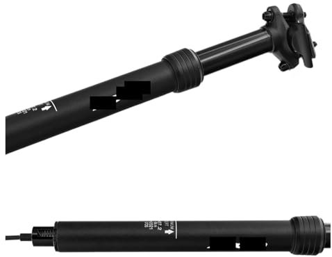 WENYOG Reggisella Reggisella telescopico MTB/Gravel Altezza Regolabile Passaggio Interno 80mm Escursione Reggisella telescopico for Bici 27,2MM