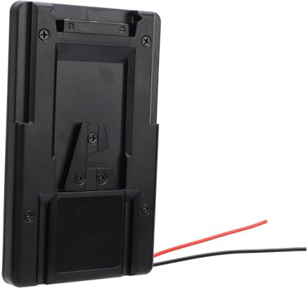 V Mount Plate Adapter for Camera, V Lock Battery Plate Bracket with D Tap Output Compatible with S GP Series 14.8V Power Supply for DSLR Monitor LED Light