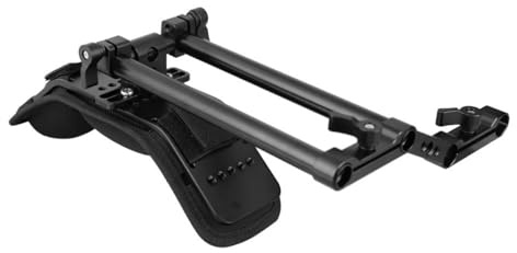Ergonomic Shoulder Pad Mount Adapter for 15mm Rod Clamp Shoulder Camcorder DSLR Camera Accessories