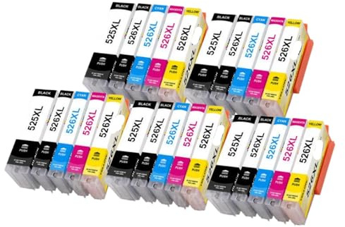 Inkarena -kompatible Patronen Kompatibel mit mg6100 mg6150 mg6200 mg6250 mg8150 mg8250 Drucker(5 Set)