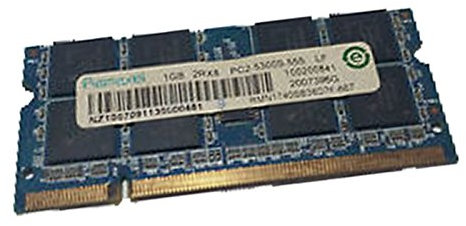 Ramaxel 1gb Portátil RAM RMN1740SB38D7F PC2-5300U Sodimm DDR2 667MHZ CL5