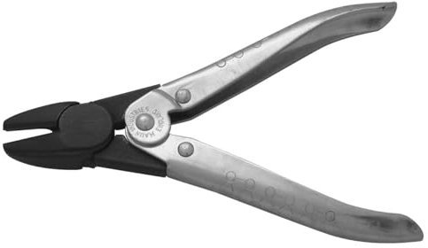 Maun 2990-160 Diagonal Cutting Nipper for Hard Wire, Silver, 160 mm