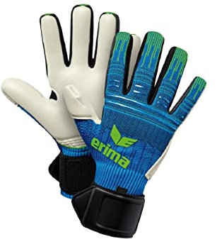 ERIMA Torwarthandschuhe Flexinator ultra knit, curacao/green gecko, 9, 7221801