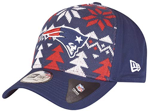 New Era Christmas Jumper Trucker Cap - New England Patriots