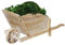 AUBRY GASPARD Jardinière brouette en Bois