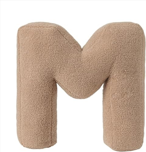 KWJTOY Buchstabenkissen, Plüsch Buchstaben Kissen, Kinderzimmer Buchstabekissen, für Sofa Couch Auto Schlafzimmer Kinderzimmer Wohnzimmer Deko
