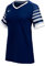 Mizuno Damen Techno 8 Kurzarm Volleyball Trikot Jersey, Navy-Weiß, X-Small