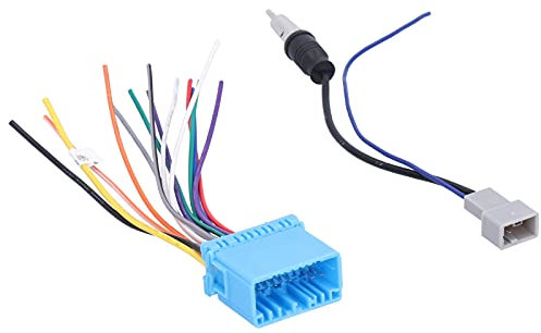 Arnés de cableado de audio estéreo para radio de coche + reemplazo de adaptador de antena para Honda Accord/Civic/CRV/Element