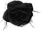 Topkids Accessories Rose Flower Hair Clip Hairband Floral Corsage Fascinator Hair Band Aligator Beak Grip for Women & Girls Wedding Prom Party Special Occasion (Black)