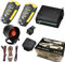 Système d'alarme de sécurité de Voiture TOTMOX avec lumière LED, kit d'immobilisation de Verrouillage centralisé sans clé, système de Verrouillage/déverrouillage à Distance antivol