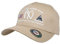 MarkMark Baumwolle New York Amerikanische Flagge Stickerei Hut Trucker Baseball Kappe TR11419, beige, 58